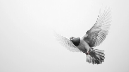 Obraz premium Dove in Flight