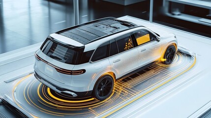 Advanced remote sensing technology enhances vehicle safety.