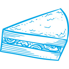 Happy birthday single vector icon