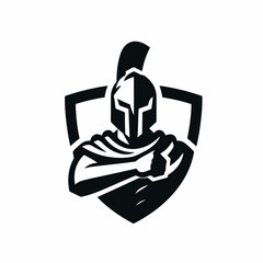 spartan logo illustration