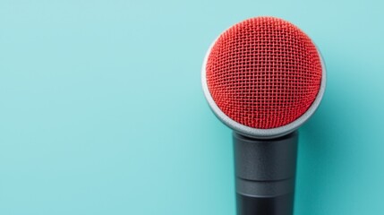 Charity Talent Show Fundraiser Microphone Close-Up