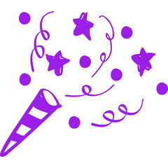 Happy birthday single vector icon