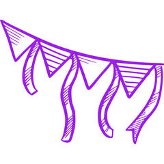 Happy birthday single vector icon