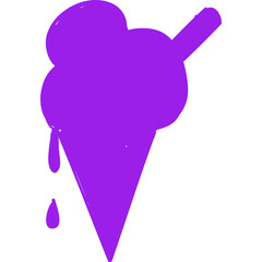 Happy birthday single vector icon