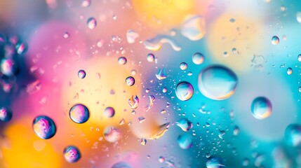 Abstract Water Droplet Pattern