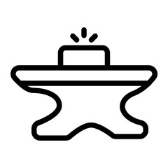 Beam line icon
