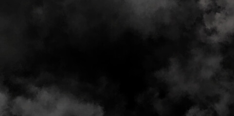 Abstract ash cloud and smoke texture in dark background. White Black fog effect transparent smoke isolated dark dramatic sky with black stormy clouds. Grunge creative and becorative fractal somke art