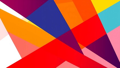 A colorful abstract background with red, blue, and yellow stripes. The colors are bright and bold, creating a sense of energy and excitement. The image is likely meant to evoke feelings of happiness