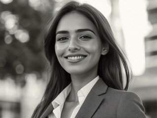 Fototapeta premium Confident Businesswoman Portrait