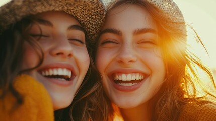 Candid Moment on Sunset Beach