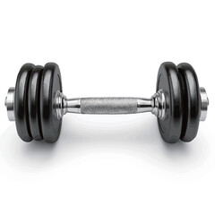 Naklejka premium Dumbbells isolated on white background. 3d render. 