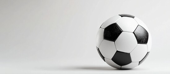 Classic Black and White Soccer Ball