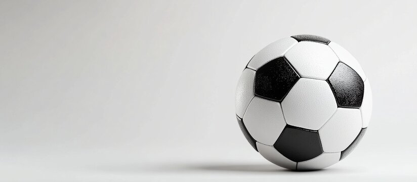 Classic Black and White Soccer Ball