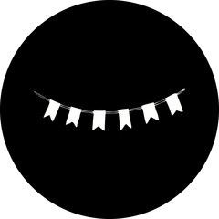 Happy birthday single vector icon