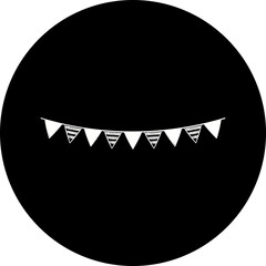 Happy birthday single vector icon