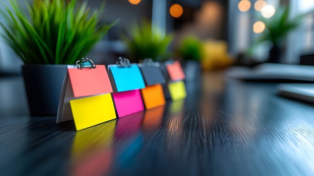 Friends writing positive notes to each other, cheerful atmosphere, World Compliment Day celebration