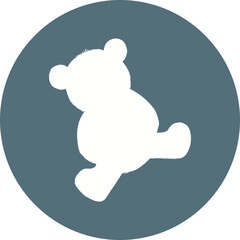 Happy birthday single vector icon