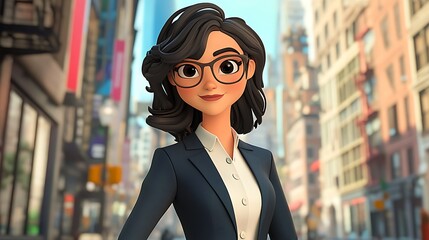 Businesswoman in New York City