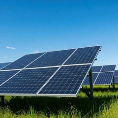 solar panels on a roof