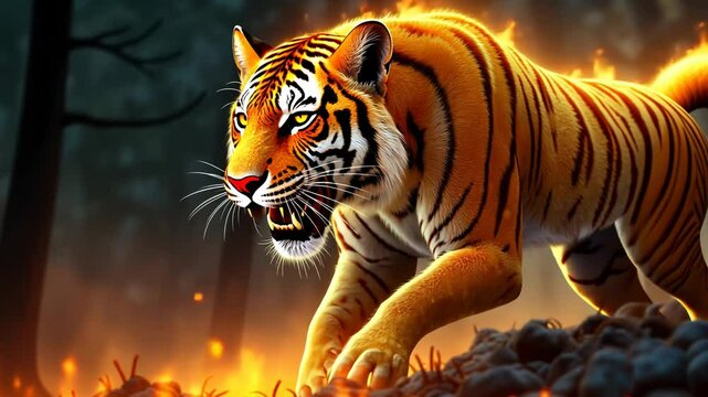 Fiery Tiger