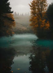 morning in the forest