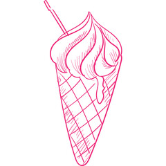 Happy birthday simple vector icon