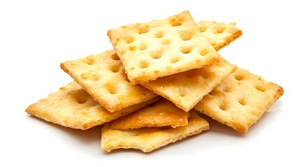 Fototapeta premium Crispy and Delicious Crackers
