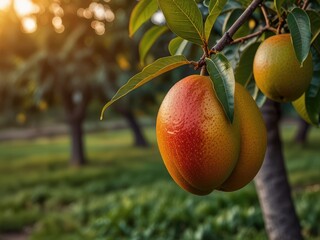 orange fruit on tree