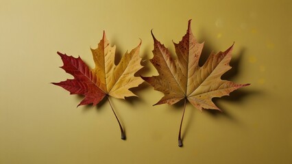 autumn maple leaves