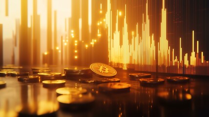 暴騰するビットコイン