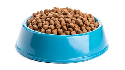 Blue Dog Food Bowl