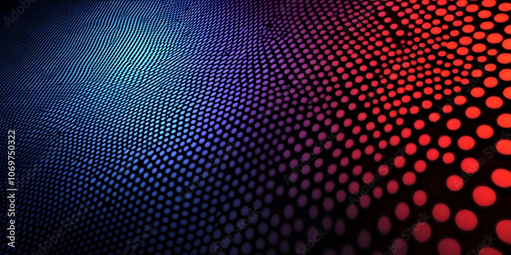 Fototapete Bright gradient background with colorful grains. It represents a mix of energy, movement, fun and liveliness with the grain of old computer graphics or noisy TV. It has a retro or futuristic feel.