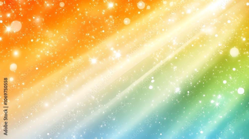 Fototapete bright gradient background with colorful grains. it represents a mix of energy, movement, fun and li