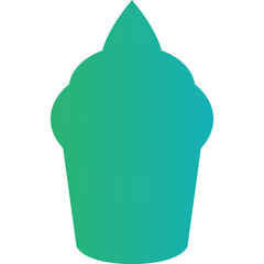 Happy birthday single vector icon