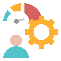 Performance Flat Icon