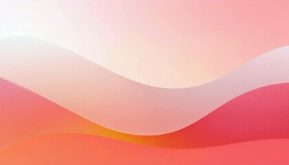 Abstract pink and orange wavy background
