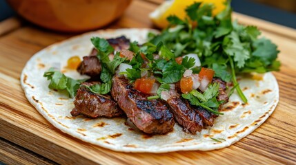 Savor the flavor of juicy lamb shoulder tacos wrapped in fresh tortillas
