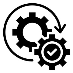 Automation Glyph Icon