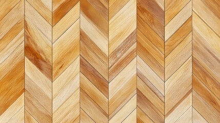 Hires seamless wood parquet texture (chevron light brown)