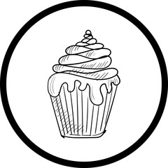 Happy birthday single vector icon