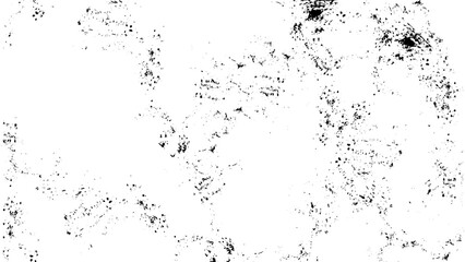 Grunge black noise dots on white background. Vintage grit textures. Monochrome abstract splattered background. Subtle grain texture overlay.