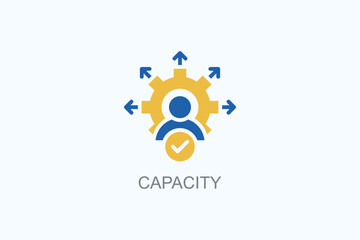 Capacity Vector  Or Logo Sign Symbol Illustration