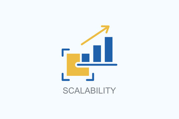 Scalability Vector  Or Logo Sign Symbol Illustration