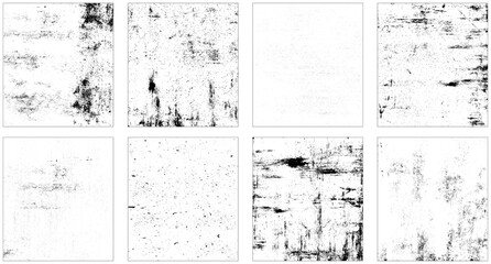 Collection of grunge texture wall. 8 distressed grunge texture bundle, frame squares, distressed frames, ink splatter, rectangle borders, square grunge, grunge background, grunge texture