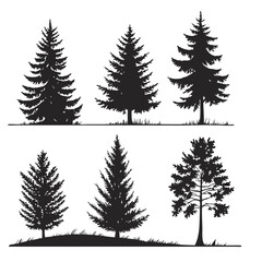 Obraz premium CRISEMASE TREE VECTOR