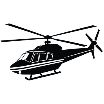 recommend clip art: helicopter silhouette illustration
