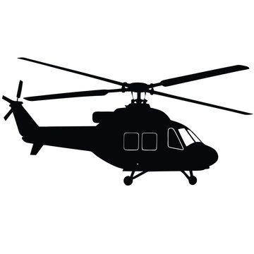 recommend clip art: helicopter silhouette illustration