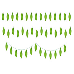 Traditional mango leaf toran decoration