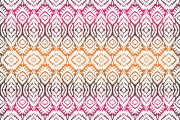 Ikat pattern, Ikat chevron, Paisley pattern, Vector element, Abstract Vector, Batik, fabric embroidery, Ethnic pattern, Ogee, Geometric ethnic, Seamless textile, native american, Background printing.