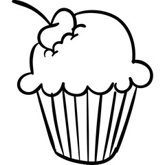 Happy birthday single vector icon